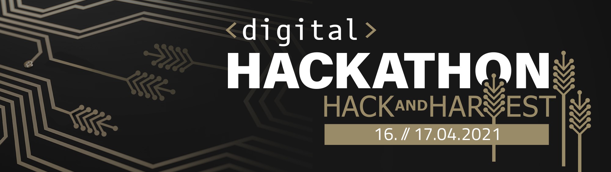 digitaler HACK AND HARVEST Hackathon 16./17. April 2021