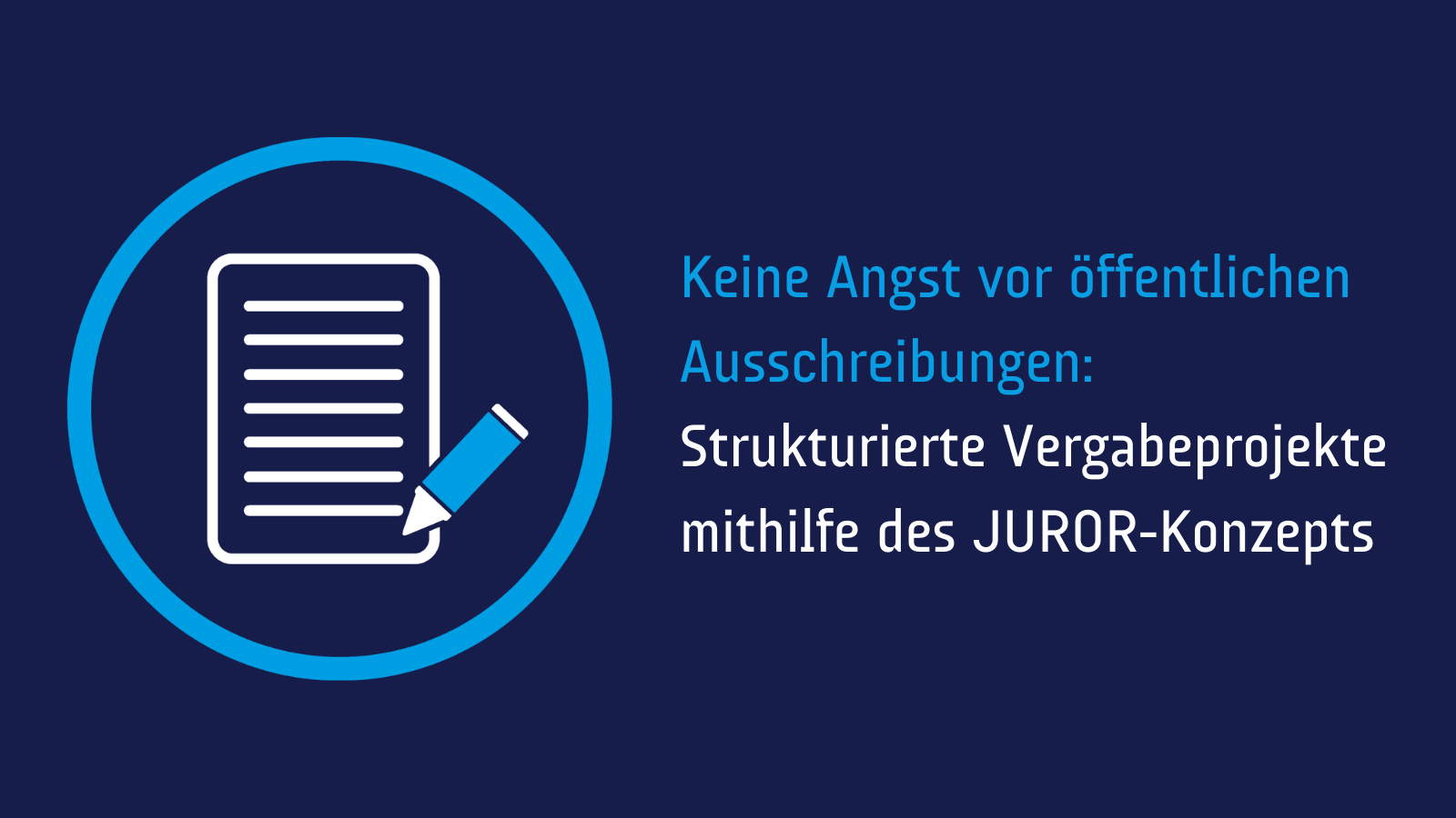 Öffentliche Ausschreibungen