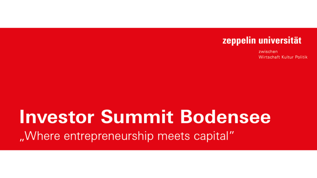 Investor Summit Bodensee